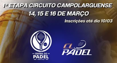 1° Etapa Circuito Campolarguense 2025 - Inscrições Terminam 10/03!